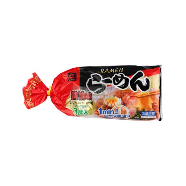 미야코이치 풍부하고 진한 간장 라면 600g ( 3 인용 )