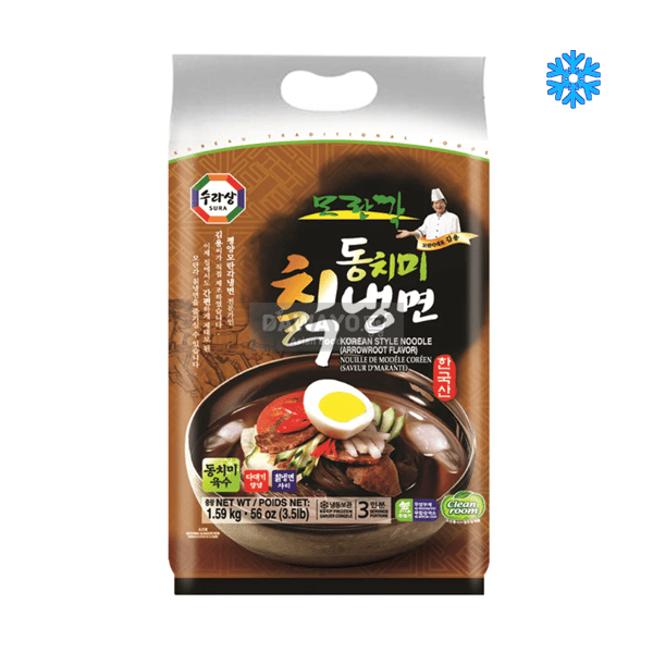 Surasang Moran-gak Dongchimi Chil Naengmyeon 1.59kg (3 Portionen)