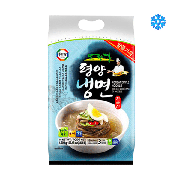 Surasang Moran-gak Sparsames Pyeongyang Naengmyeon 1,6 kg (für 3 Personen)