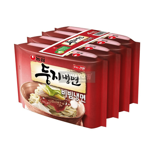 Nongshim Dongji Bibim Naengmyeon Multi 648g (162g*4)
