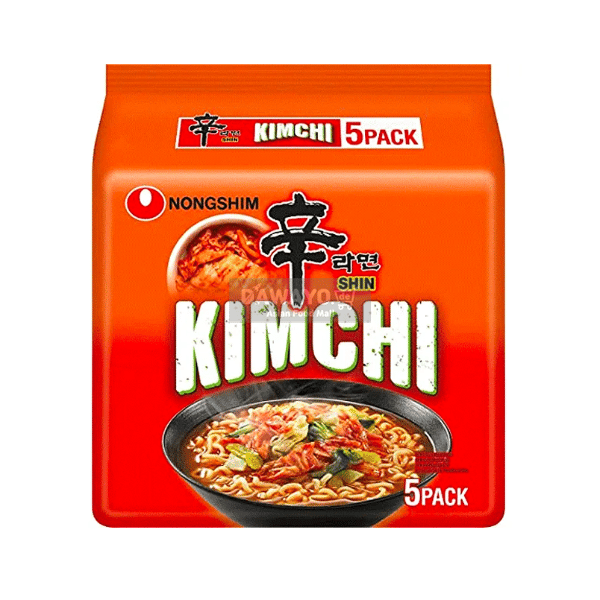 농심 신라면 김치 멀티 600g(120g*5)