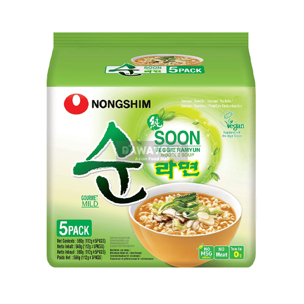 농심 순라면 멀티 560g(112g*5)