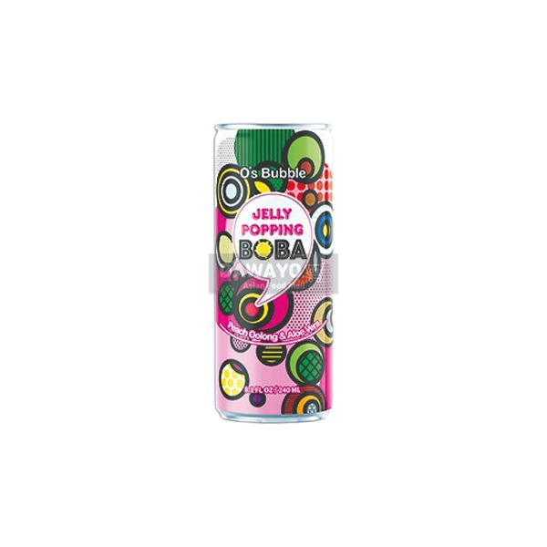 Ous Bubble Jelly Boba Pfirsich 240ml