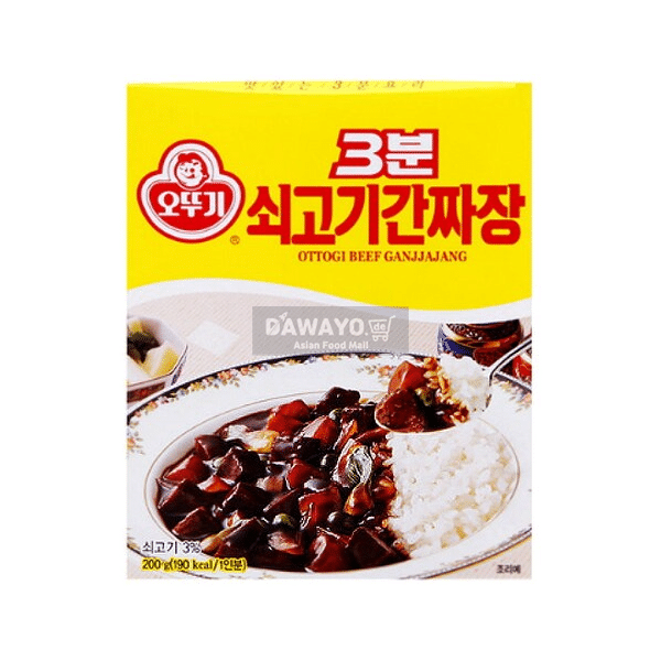 [Für den Inlandsmarkt] Ottogi 3 Minuten Rindfleisch-Ganjjajang 200g