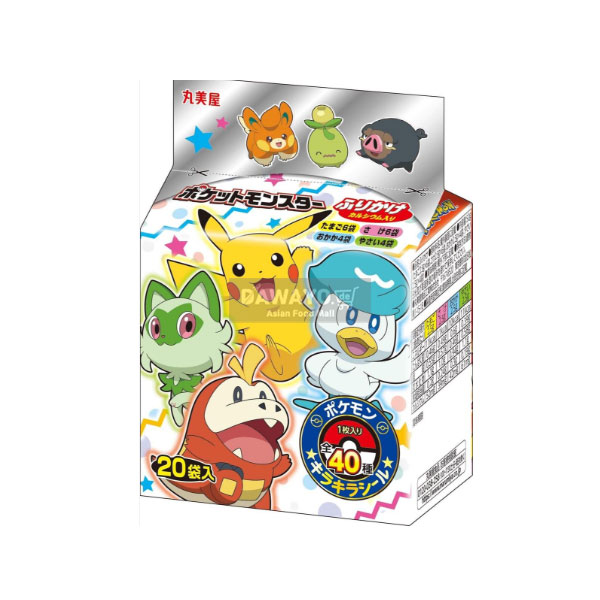 Marumiya Pokémon Furikake, 20 Beutel, 50 g