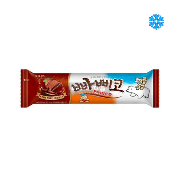Lotte Papico Chocolate Flavored 130ml (No refunds if delivered defrosted; please refreeze and enjoy!)