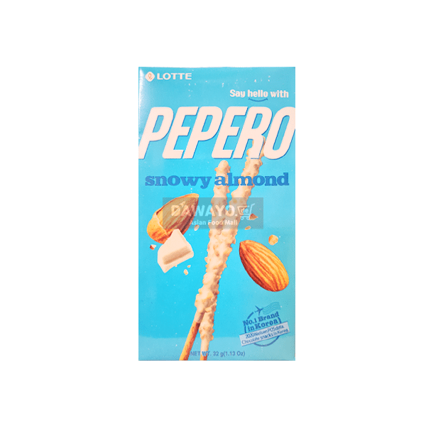 Lotte Pepero Snowy Almond 32g