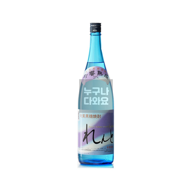 Lento Amami Kokuto Shochu 720ml made with sweet brown sugar