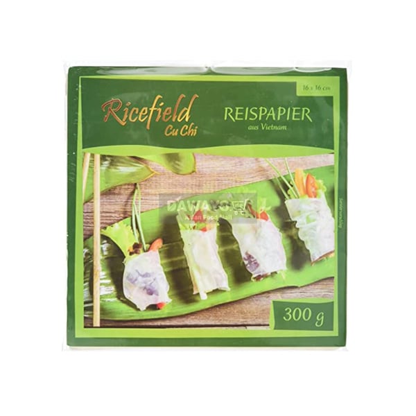 Rice Field Reispapier quadratisch (16cm * 16cm) 300g