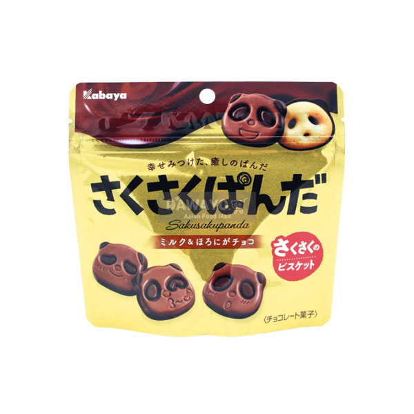 Kabaya Sakusaku Panda Milk Chocolate 47g