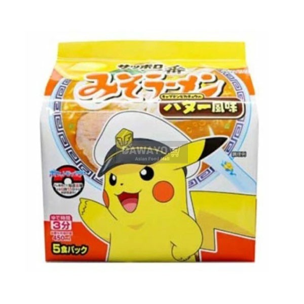 Sapporo Ichiban Pikachu Miso Ramen Multipack 5 Stk. 460g