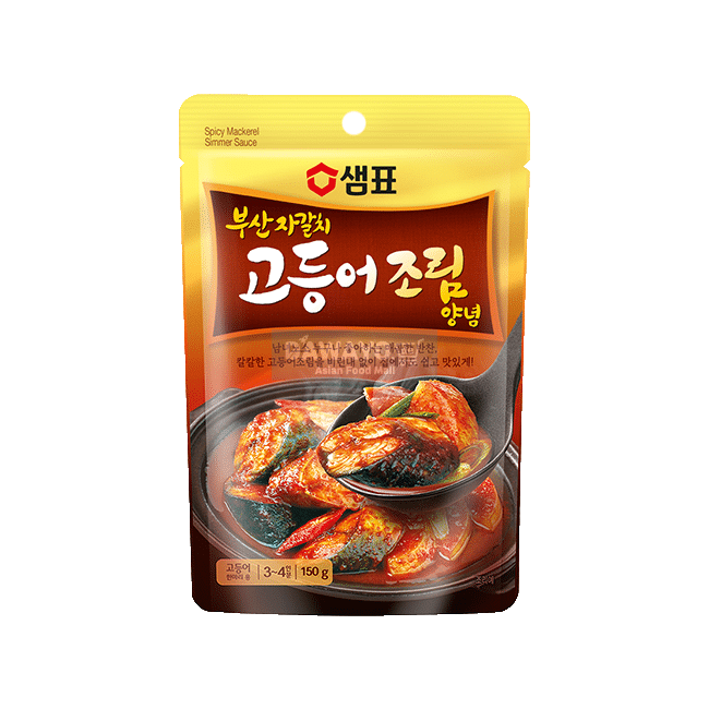 샘표 부산자갈치 고등어조림 양념 150g