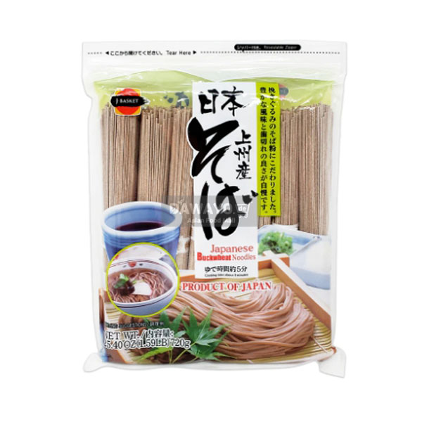 J-BASKET 일본 죠슈산 소바 720g