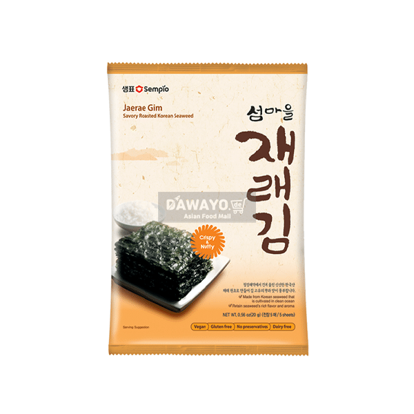 Sempio Seommageul Jaeae Kim Algenblätter, 80g (20g*4)