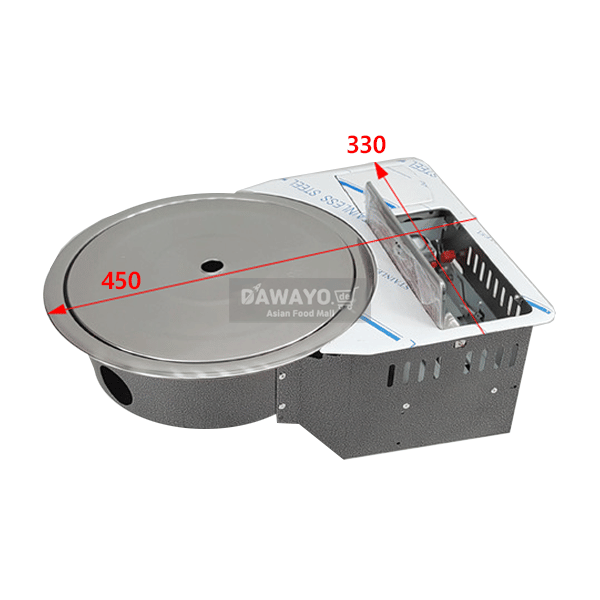 Commercial Gas Range Roaster TJ-200G