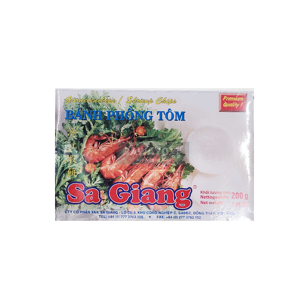 Sagiang Garnelen-Chips 200g