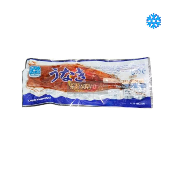 Grilled eel generously seasoned with light Japanese-style sauce, approx. 256g