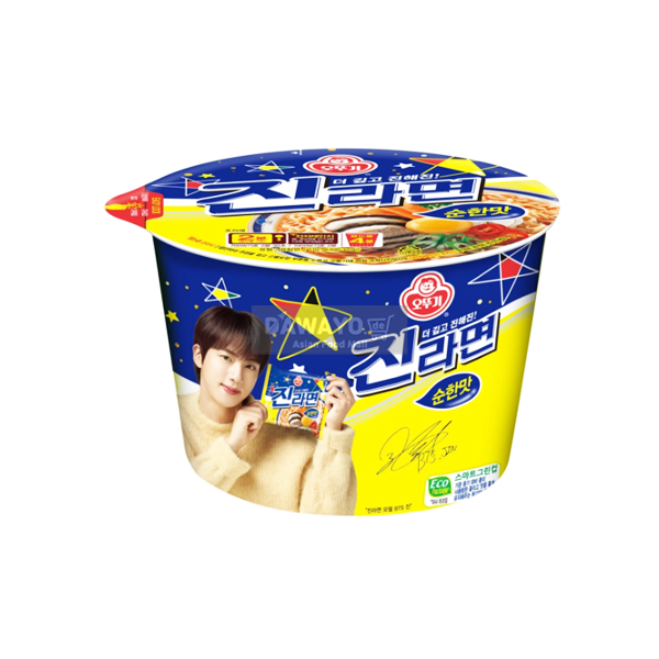 [내수용] 오뚜기 진라면 순한맛 큰컵 110g