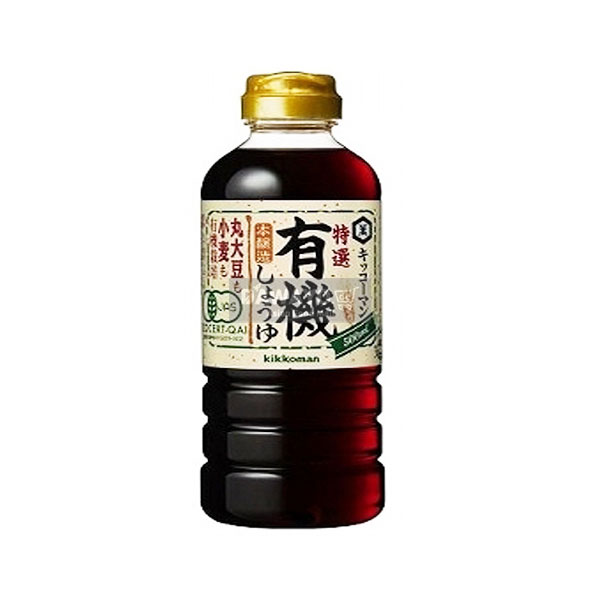 키코망 프리미엄 바이오 유기농 간장 500ml