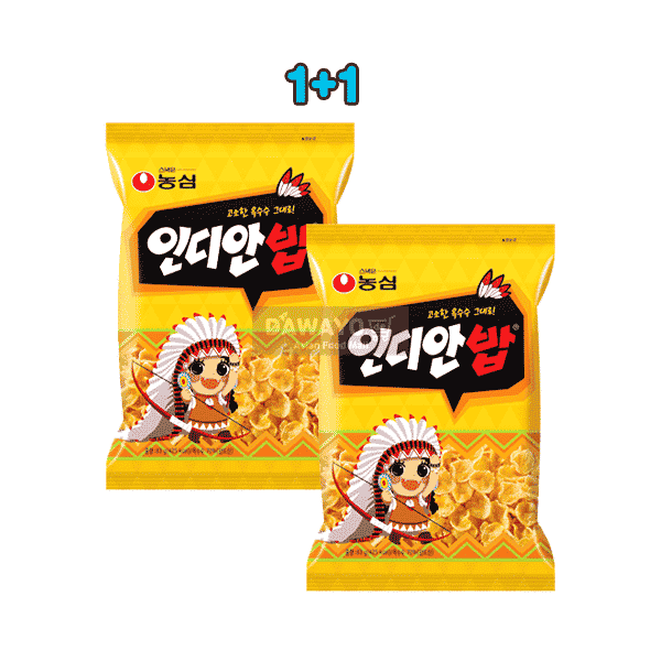1+1 [내수용] 농심 인디안밥 83g