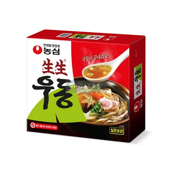 [내수용] 농심 생생우동 253g