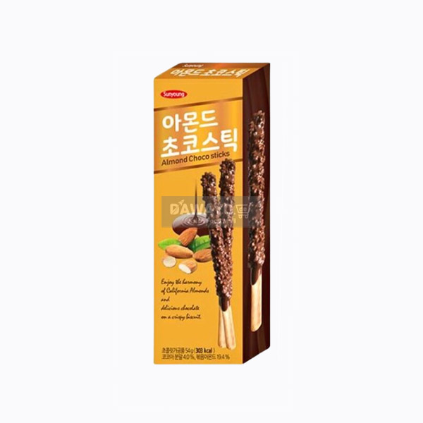 선영 아몬드 초코스틱 54g