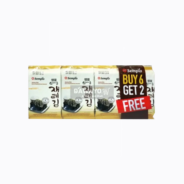 샘표 섬마을 재래 도시락김 6+2 (5g*8) 40g