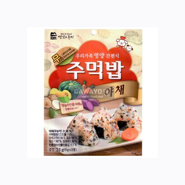 [내수용] 주먹밥 후리카케 야채맛 24g(8g*3)