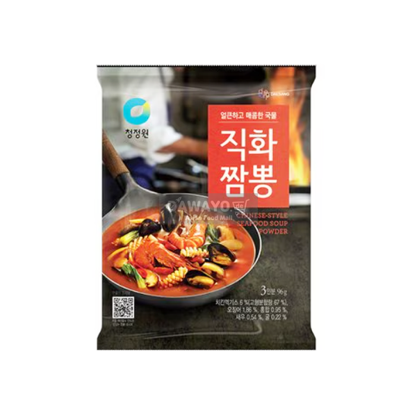 [내수용] 청정원 깊고 진한 직화짬뽕 분말 96g