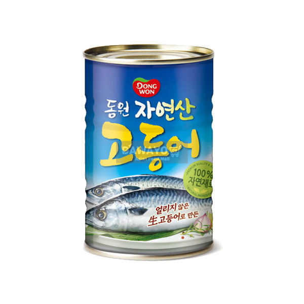 동원 자연산 고등어 통조림 400g