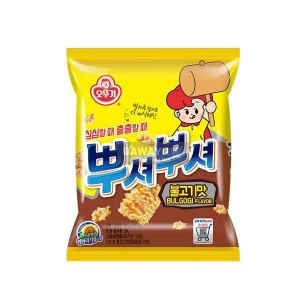 오뚜기 뿌셔뿌셔 불고기맛 90g