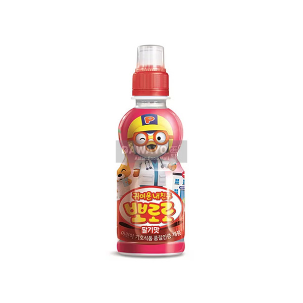 Pororo Mein süßer Freund Getränk Erdbeergeschmack 235ml