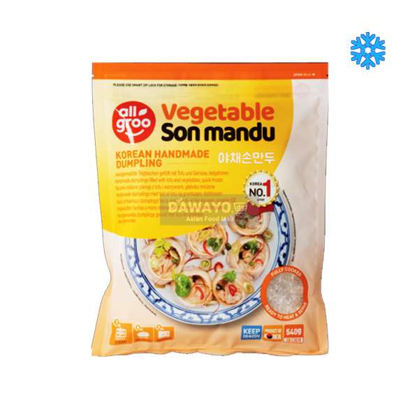 올그루 야채손만두 540g