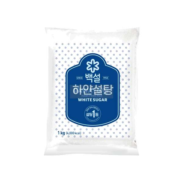 백설 하얀설탕 1kg