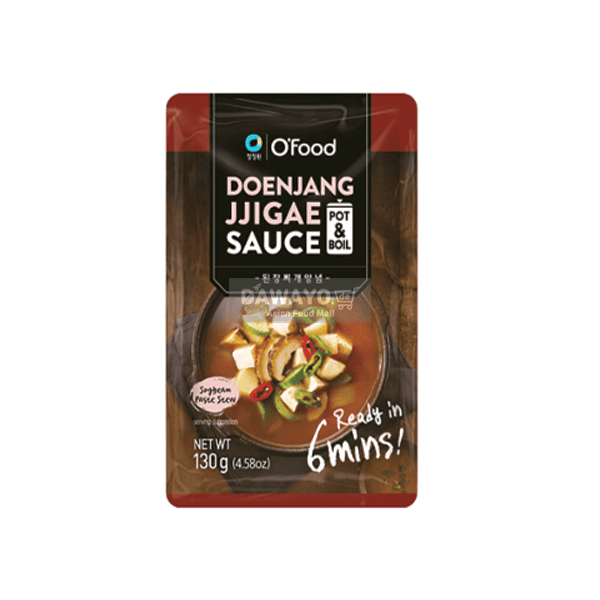 !Sale 청정원 오푸드 된장찌개 양념 130g