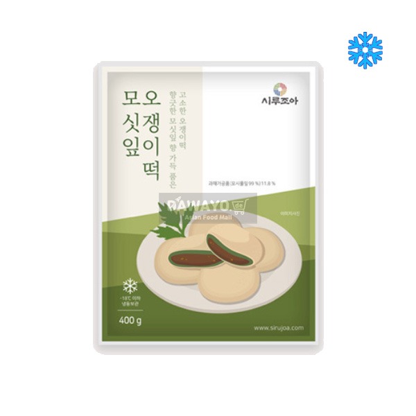 [내수용] 시루조아 굳지않는 쑥오쟁이떡 10개입 600g