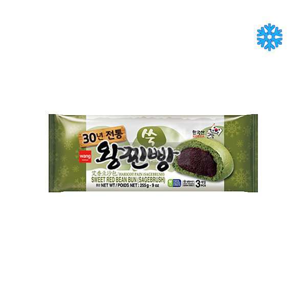 wang 왕 쑥 찐빵 3개입 (255g)