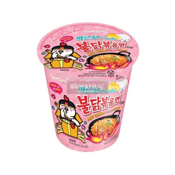 [내수용] 삼양 불닭볶음면 까르보나라 컵 80g