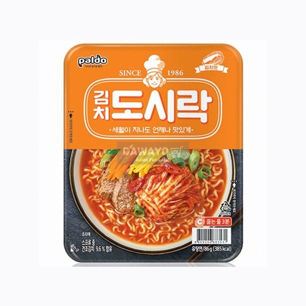 !SALE! [내수용] 팔도 김치도시락 86g