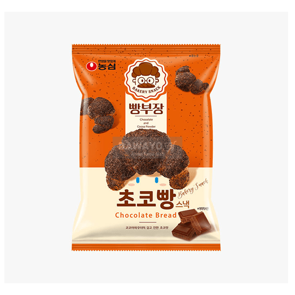 [내수용] 농심 빵부장 초코빵 스낵 55g