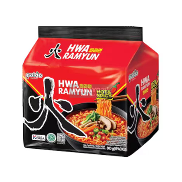 팔도 화라면 멀티 600g (120g*5)