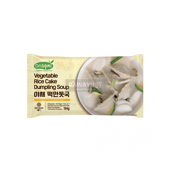 다소미 간편한 야채 떡만둣국 194g