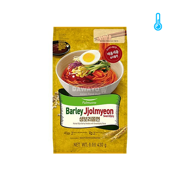 풀무원 생보리쫄면 430g (2인분)