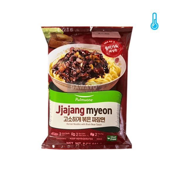 Pulmuone Herzhaft Gebratene Jjajangmyeon 664 g (2 Portionen)