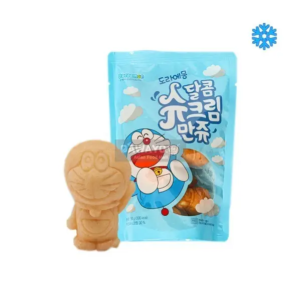 [내수용] 만쥬데이 도라에몽 달콤한 슈크림만쥬 130g