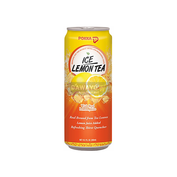 POKKA Zitronen-Eistee Dose 300ml (mit Pfand)