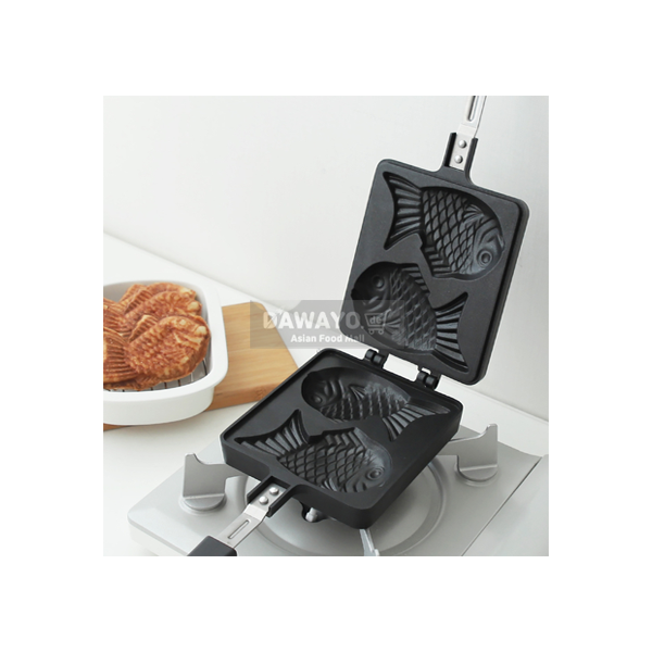 집에서도 손쉽게 만드는 붕어빵 팬 (2구)