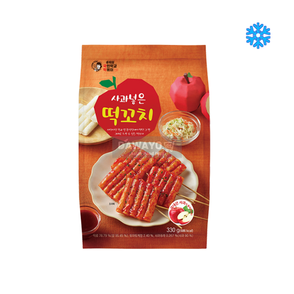 [내수용] 추억의 국민학교 떡볶이 떡꼬치 330g
