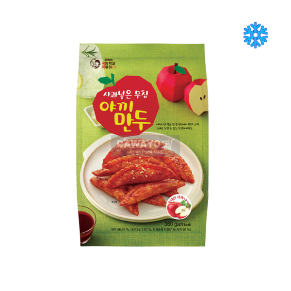 [내수용] 추억의 국민학교 사과넣은 무침야끼만두 360g