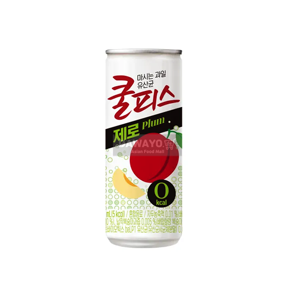 DONGWON Trinkjoghurt mit Frucht – Coolpis Zero Pflaume, Dose 230ml (+Pfand)
